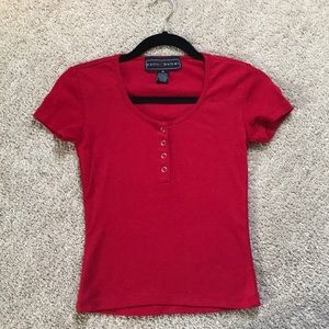Polly & Esther Red Top
